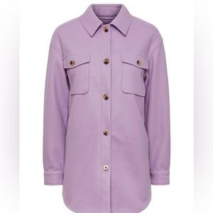Cute Mauve/purple Shacket